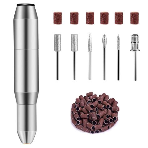 Nail Drill Setdelifo Electric Portable Nail File Drills Kit With 6