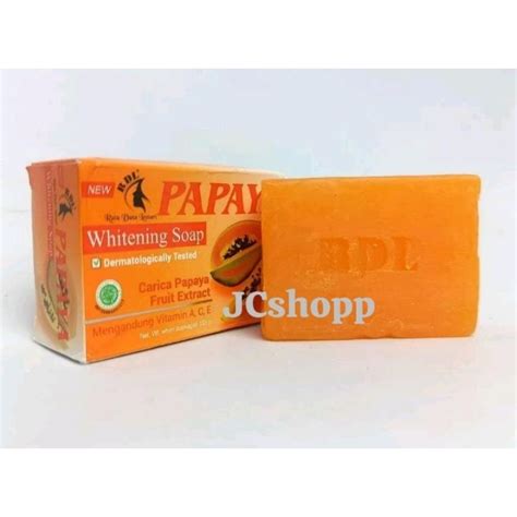 Jual Sabun Papaya Sabun Rdl Papaya Whitening Original With Suncreeen