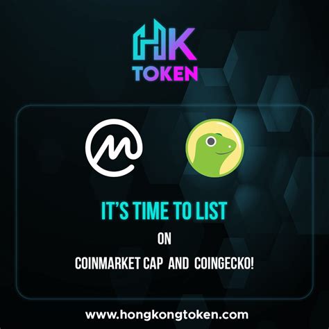 Hongkong Token On Twitter It S Time To List On Coinmarketcap And