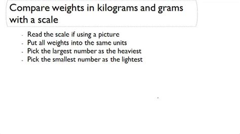 Overview Of Comparison Of Weights Metric Units Video Measurement Ck 12 Foundation