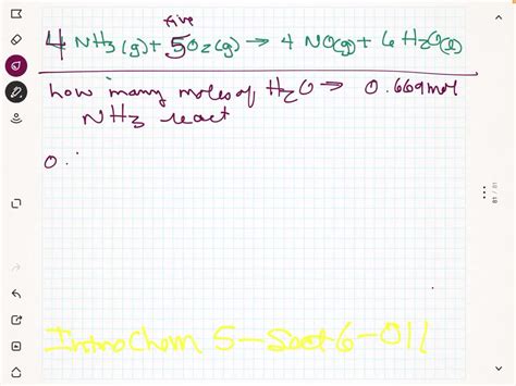 Solved How Many Moles Of Nh Can Be Produced From Moles Of