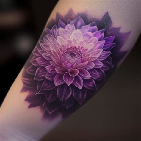 114 Purple Flower Tattoo Ideas