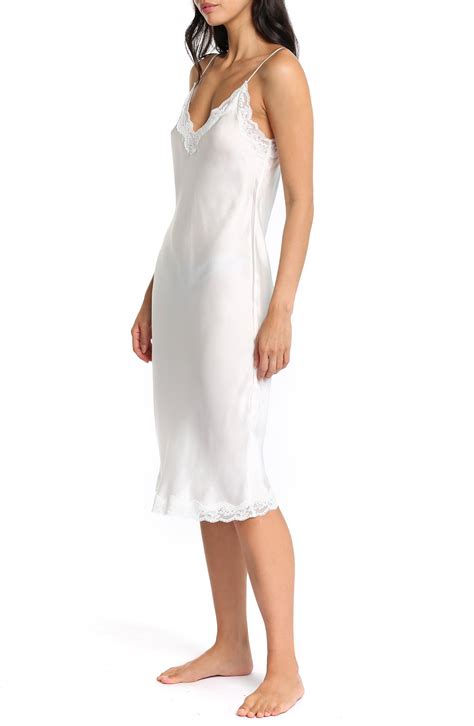 Papinelle Camille Lace Trim Silk Nightgown Nordstrom In 2022 Night