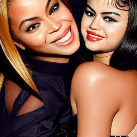 Beyonce And Selena Gomez Having Sex Graphic · Creative Fabrica