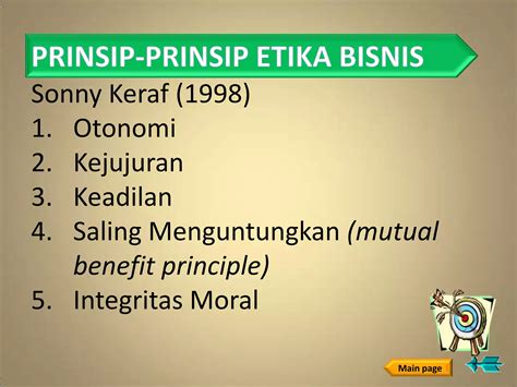 Prinsip Prinsip Etika Bisnis Ppt