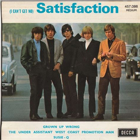 Satisfaction de The Rolling Stones 45 RPM EP 4 títulos con