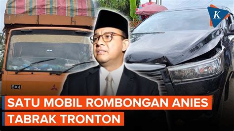 Mobil Rombongan Anies Kecelakaan Beruntun Di Aceh Timur Salah Satunya