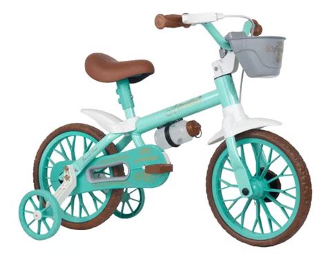 Bicicleta De Passeio Infantil Nathor Mini Antonella Antonella Aro 12