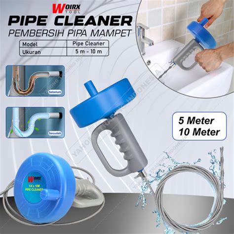 Jual Pipe Cleaner Alat Pembersih Saluran Pipa Mampet M M Woirx Tool