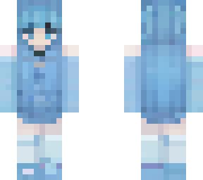 blue girl | Minecraft Skin