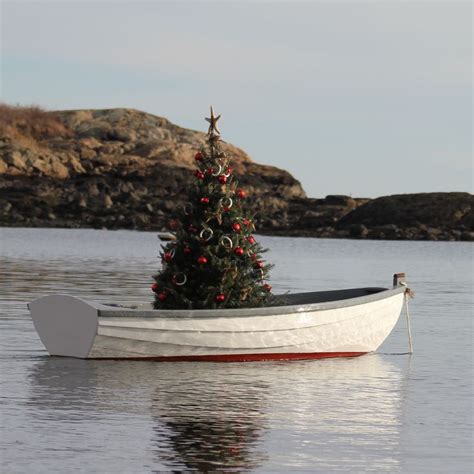 First Harbor Companys Christmas Boat Christmas Tree Painting Beach