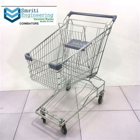 Rolling Type Stainless Steel Shopping Cort Litrestrolley For