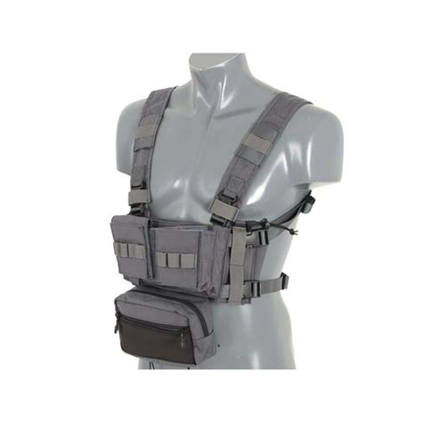 Micro Chest Rig Wolf Grey Emersongear Shogun Nl