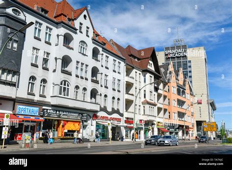 Old buildings, Spandau-Arcaden, Klosterstrasse, Spandau, Berlin ...