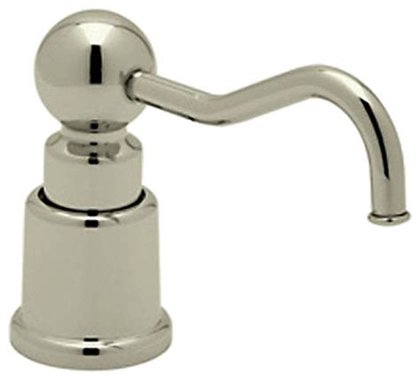 Rohl Ls650c Deck Mounted Soap Dispenser Transitional Kitchen Sink Accessories By