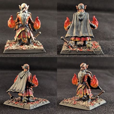 Heroforge Gnome Wizard Minipainting