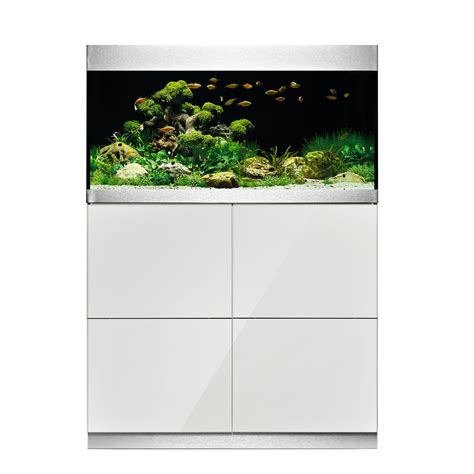 Oase Highline Optiwhite Set Aus Aquarium Und Unterschrank