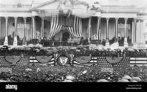 B. HARRISON INAUGURATION. /nThe inauguration of Benjamin Harrison as ...