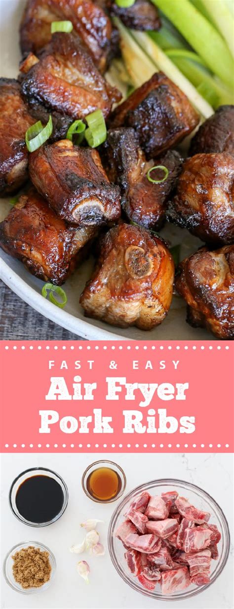 Fast And Easy Air Fryer Korean Pork Ribs Pork Ribs Pork Rib Recipes