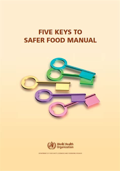 Five Keys To Safer Food Manual