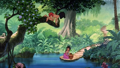 The Jungle Book 1967 Disney Screencaps Jungle Book Disney Jungle Book Jungle Mural