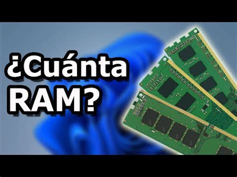 Cu Nta Ram Necesitas Para Windows Recomendaciones Mi Casita De Madera