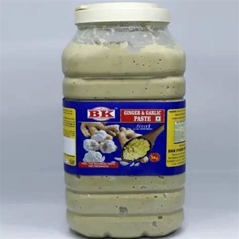 5Kg Bk Ginger Garlic Paste Packaging Type Jar At Best Price In