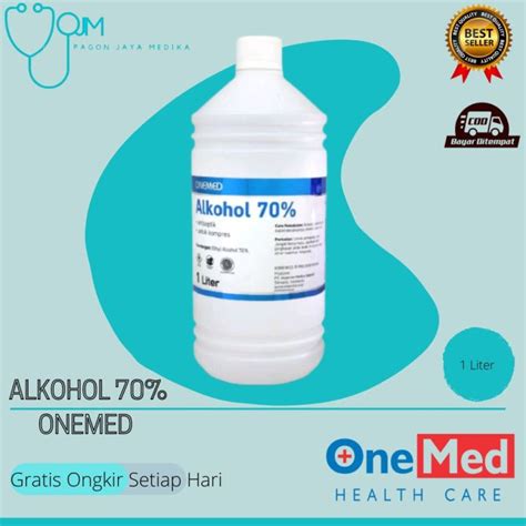 Onemed Alkohol Liter Alkohol Persen Ml Onemed Lazada