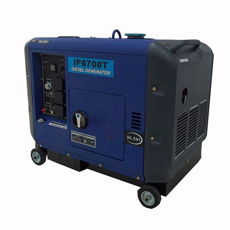 Diesel Motor Electric Generator 220v 5kw 5000 Watt China Motor