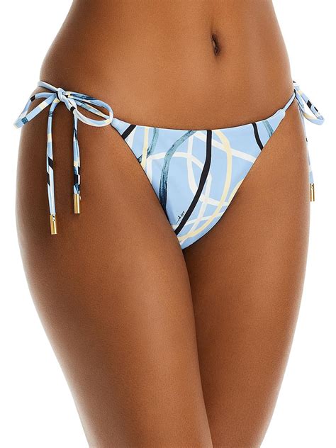 Cult Gaia Womens Estella Bikini Tie Dye Swim Bottom Separates Walmart