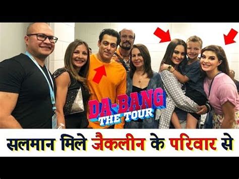 Salman Khan ने Jacqueline और उनके परिवार के साथ खिचाई तशवीर Da Bangg