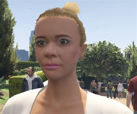 Gta V Menyoo Tracey De Santa Front Face Fame Or By Abbysek On Deviantart