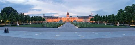 Karlsruhe Palace, Germany editorial photography. Image of karlsruhe ...