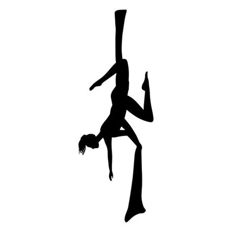 Acrobatics Person Silhouette PNG SVG Design For T Shirts In 2024