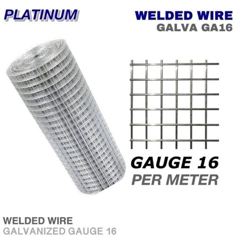 Per Gauge Welded Wire Hot Dipped Galvanized For Rabbit Cage