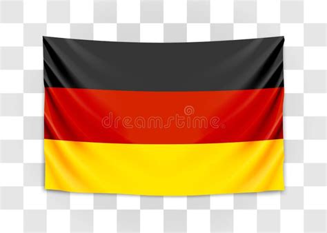 Bandera De La Ejecuci N De Alemania Rep Blica Federal De Alemania