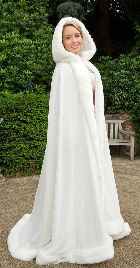 Faux Fur Edged Velvet Cape Bridal Cape White Winter Wedding