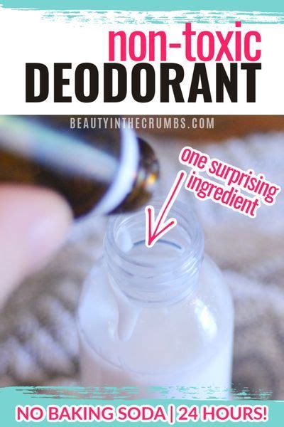 Homemade Deodorant Without Baking Soda Artofit