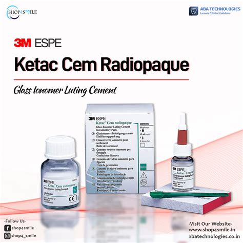 Ketac Cem Radiopaque Permanent Glass Ionomer Luting Cement Shop4Smile