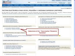 Documentos Tributarios Electronicos