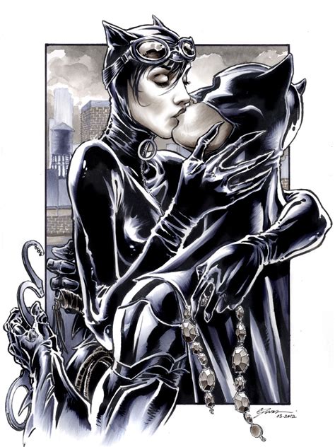 Catwoman and Batman - Batman Fan Art (33211358) - Fanpop