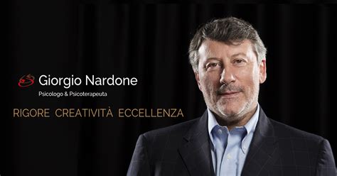 Giorgio Nardone Psicoterapia Breve Strategica Sito Ufficiale