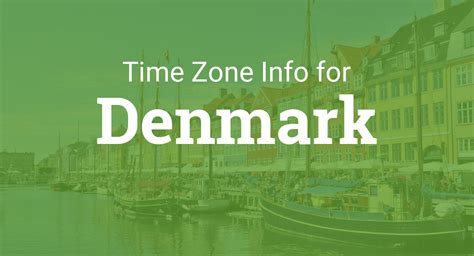 Time Zones in Denmark