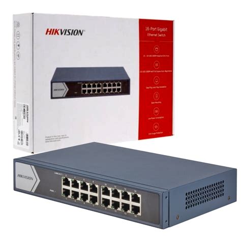 Switch Hikvision Puertos Gigabit Conectividad Switch Switch