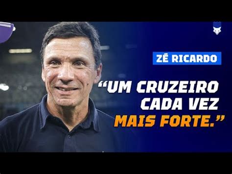 ENTREVISTA ZÉ RICARDO Cruzeiro 3 x 0 Bahia YouTube