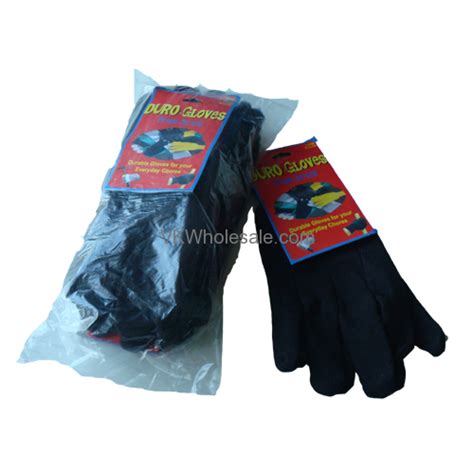 Wholesale Duro Gloves Brown Jersey 6 Pack