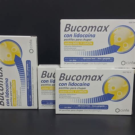 Bucomax Pastillas Miel Y Limon Farmacia Almajano