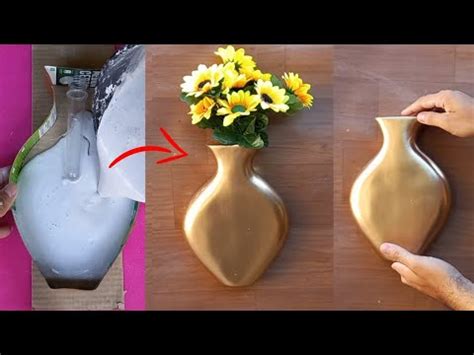 Como Fazer Vaso Decorativo Para Parede Feito De Gesso E Papel O Fa A