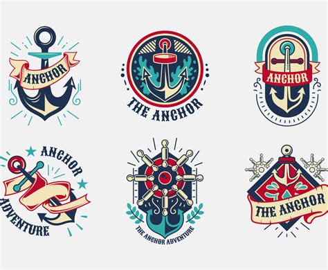 Vintage Anchors Logo Collection