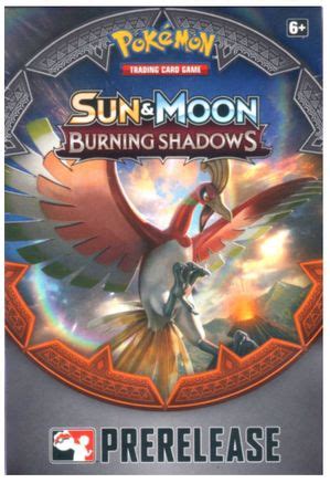 Burning Shadows Prerelease Kit Sm Burning Shadows Pokemon